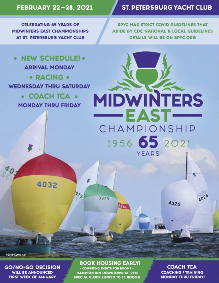 Midwinters East Postponed until 2022 Thistle Class Association